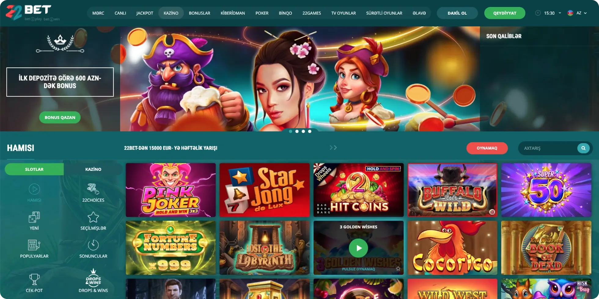 22Bet bukmeker kontoru 22Bet bukmeker kontoru